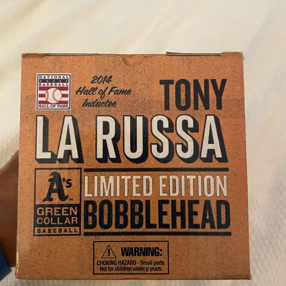 Oakland A's Tony LA Russa Limited Edition Bobblehead 2014 - Picture 5 of 9